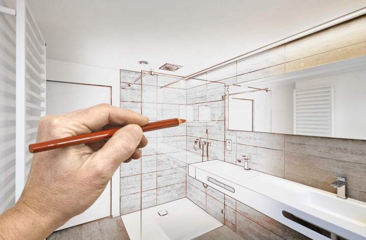 Salle de bain clef en main, Pencran